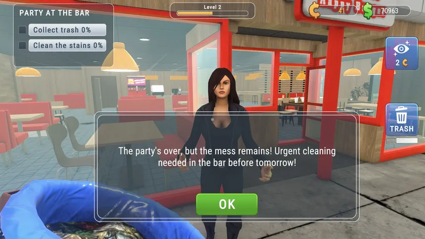 Скриншот 6 к игре House Cleaner Simulator