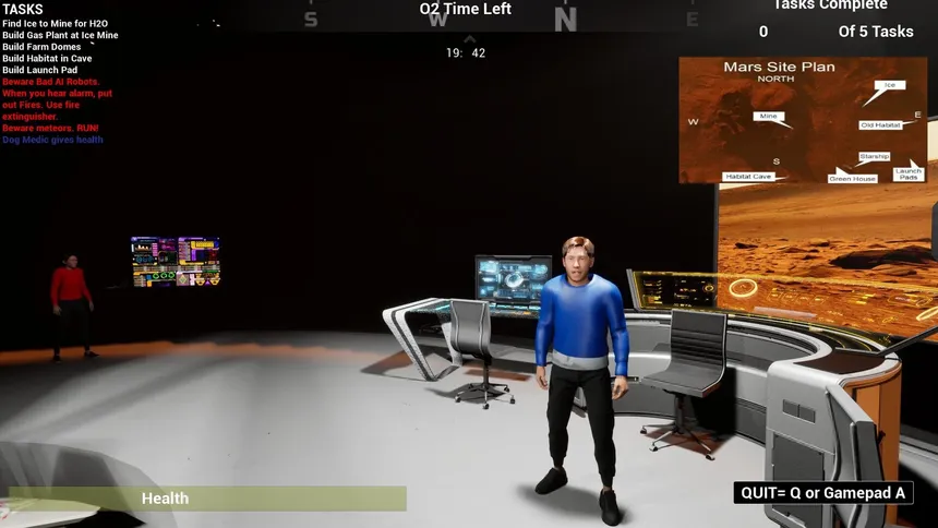 Скриншот 5 к игре Mars Training Camp