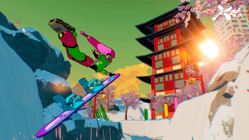 Скриншот 5 к игре HYPERyuki: Snowboard Syndicate