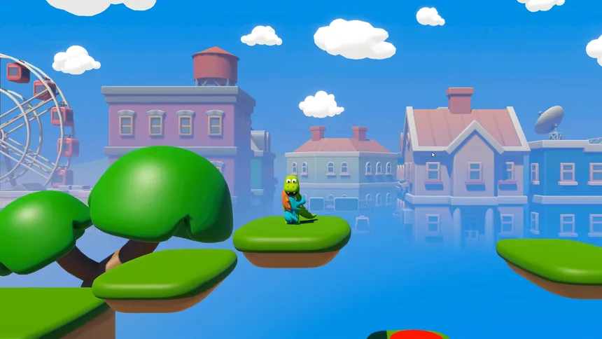Скриншот 5 к игре Dinos Falling