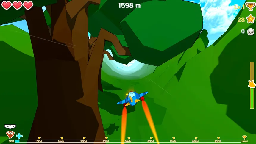 Скриншот 5 к игре Перелёт! 100KM! Горы!