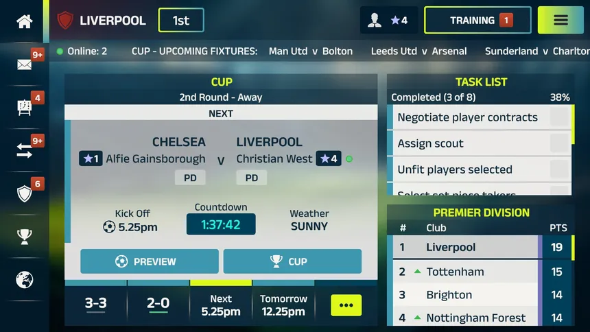 Скриншот 5 к игре Football Club Manager 26 LIVE