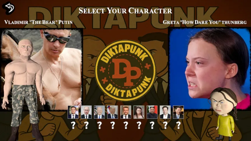 Скриншот 5 к игре DiktaPunk: The PolitiKal (And SatiriKal) Fighting Game