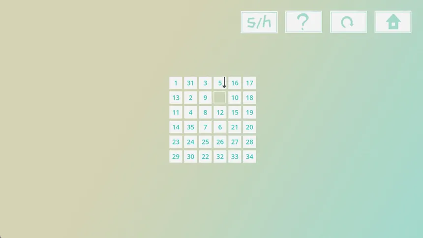 Скриншот 5 к игре 数字华容道变体Klotski Variant