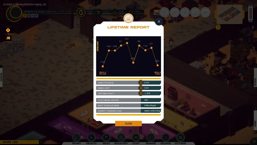 Скриншот 5 к игре The Diner at the End of the Galaxy: Free Appetiser