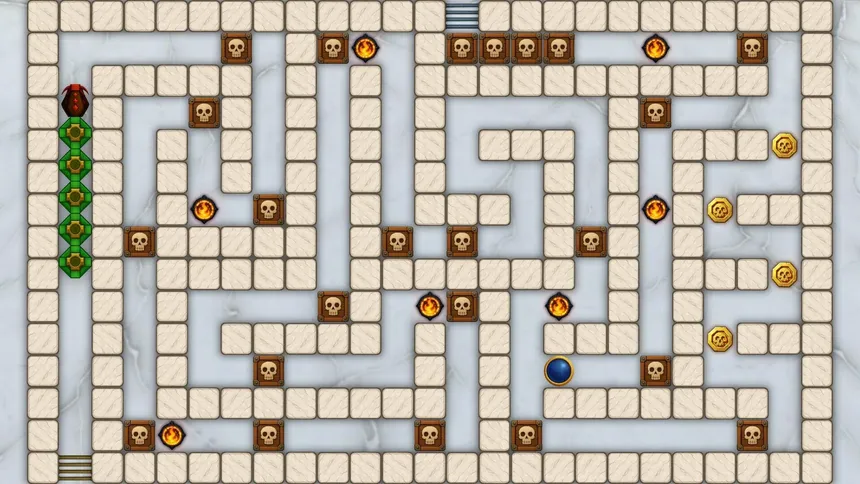 Скриншот 6 к игре Snake: Secret Treasure