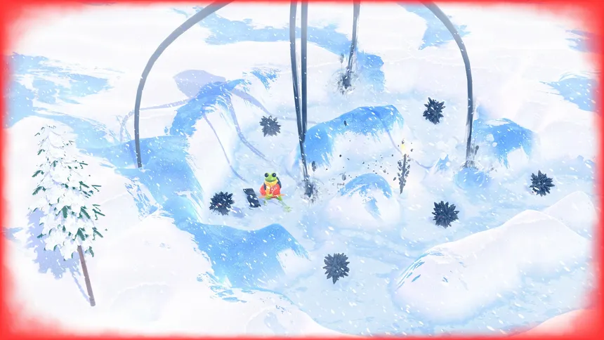 Скриншот 5 к игре FROGGY HATES SNOW