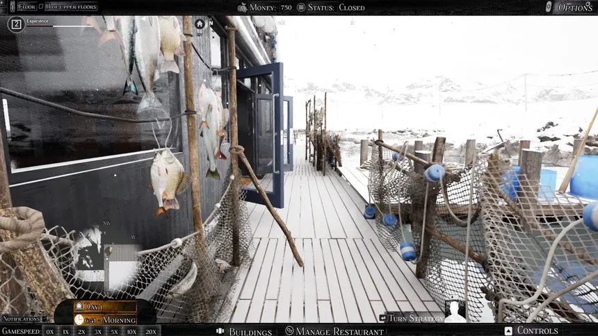 Скриншот 6 к игре Northern Waters - Fishing & Restaurant Simulator