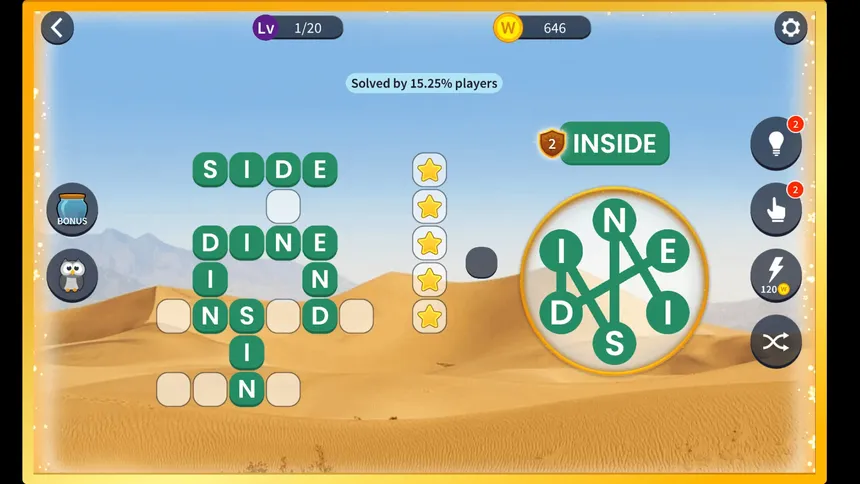 Скриншот 7 к игре Serenity Word - Relaxing Puzzle