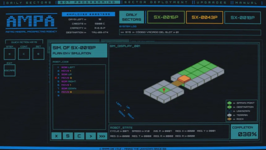 Скриншот 5 к игре TAU-09