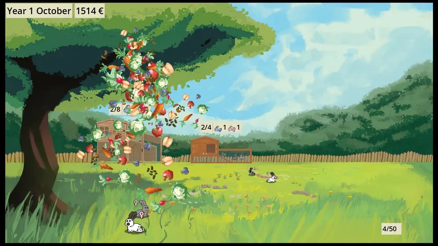 Скриншот 7 к игре Rare Rabbits - Snuggle Haven