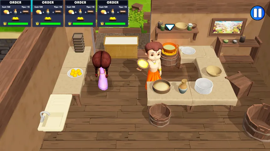 Скриншот 5 к игре Chhota Bheem Kitchen Adventures