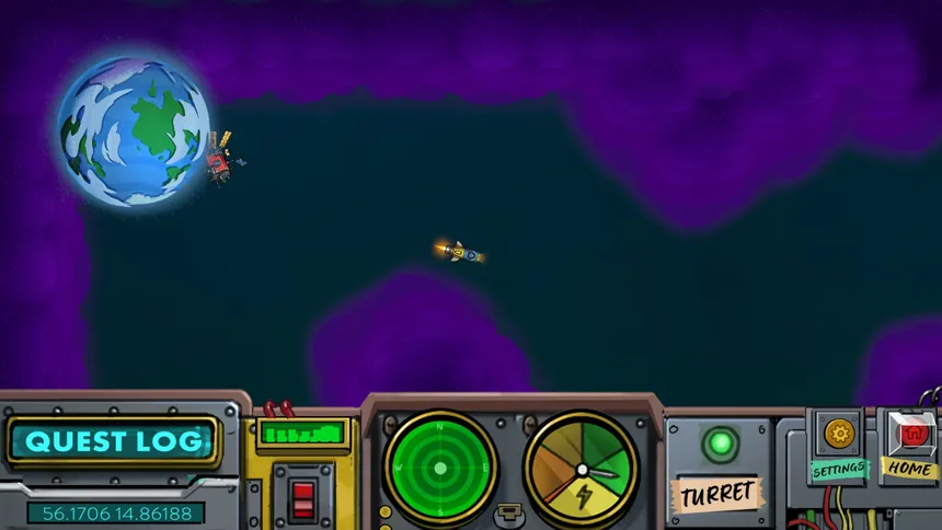 Скриншот 5 к игре Tiny space pirate