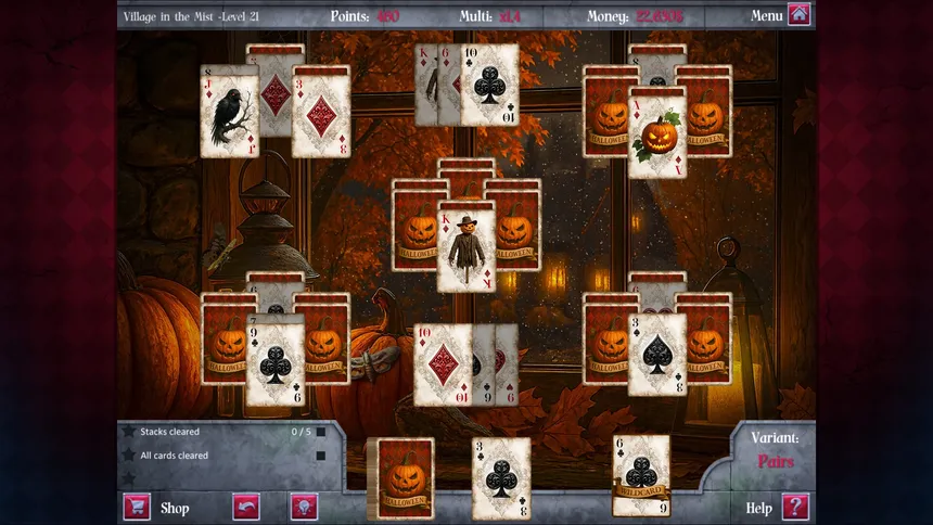 Скриншот 7 к игре Eternal Night - Spooky Solitaire