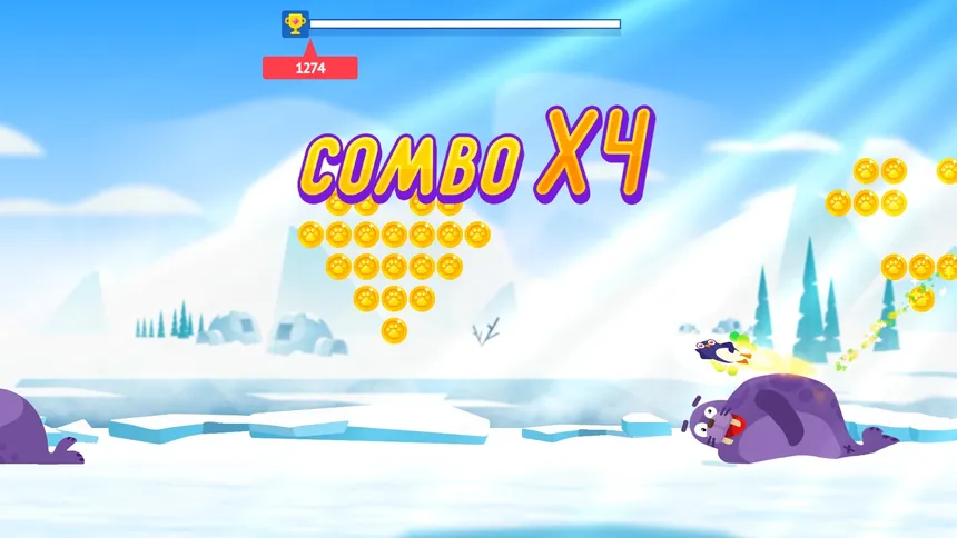 Скриншот 8 к игре Bouncemasters 2: Pengu Throw