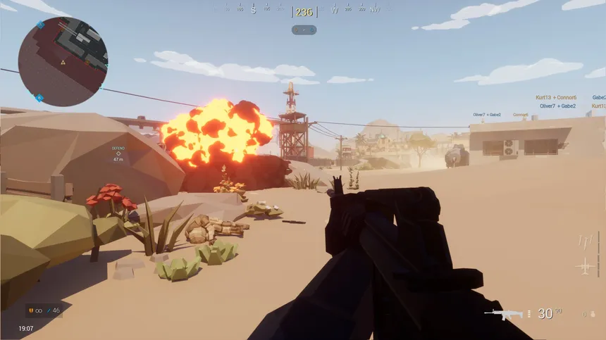 Скриншот 6 к игре Delta Poly: Block Ops