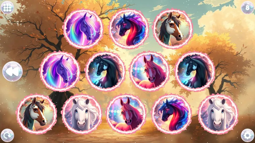 Скриншот 5 к игре Anime Dream Match: Horses