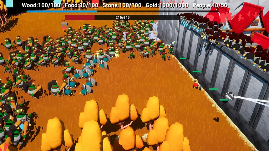 Скриншот 5 к игре Dwarven Rampart