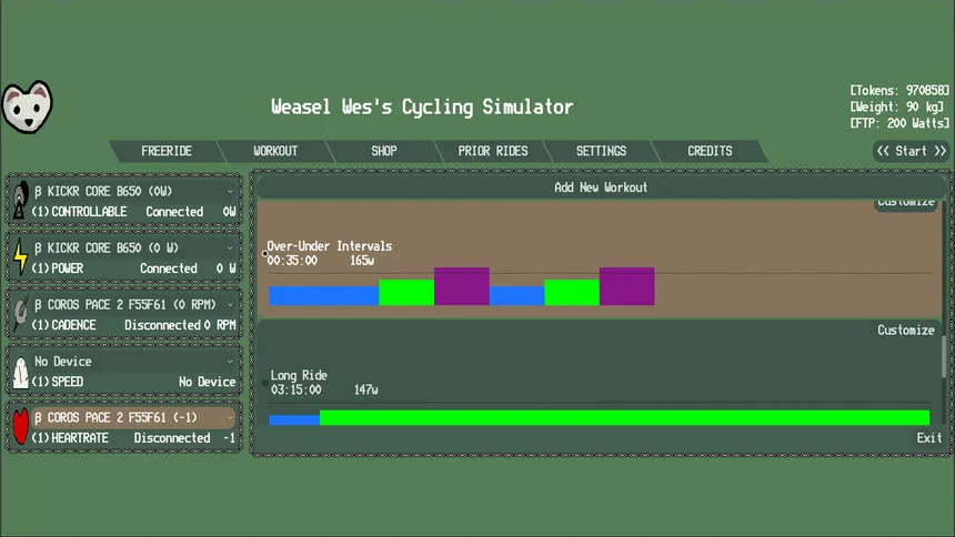 Скриншот 5 к игре Weasel Wes's Cycling Simulator