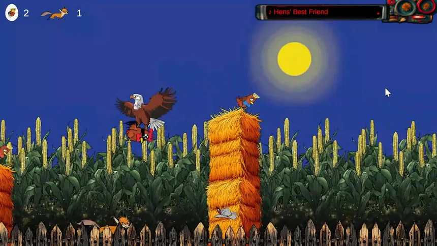 Скриншот 7 к игре Flappy Coq - The 2D Rooster Simulator Game