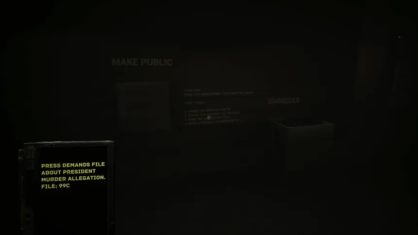 Скриншот 6 к игре ARCHIVE NINE: Release the Files