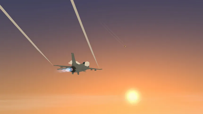 Скриншот 6 к игре Virtual Fighter Maneuvers