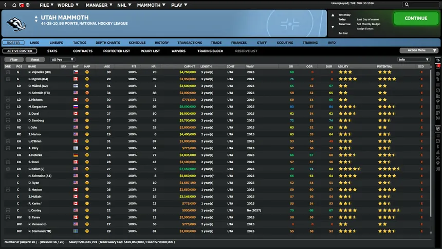Скриншот 6 к игре Franchise Hockey Manager 12
