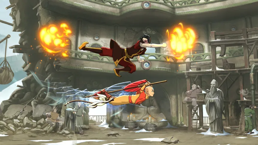 Скриншот 6 к игре Avatar Legends: The Fighting Game