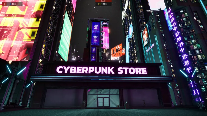Скриншот 7 к игре Cyberpunk Store Simulator