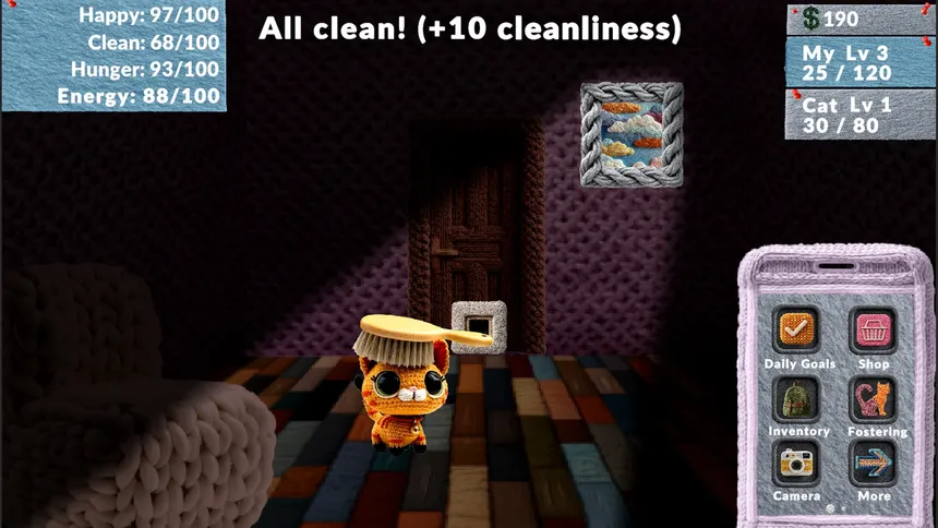 Скриншот 7 к игре Cat Adoption Tales