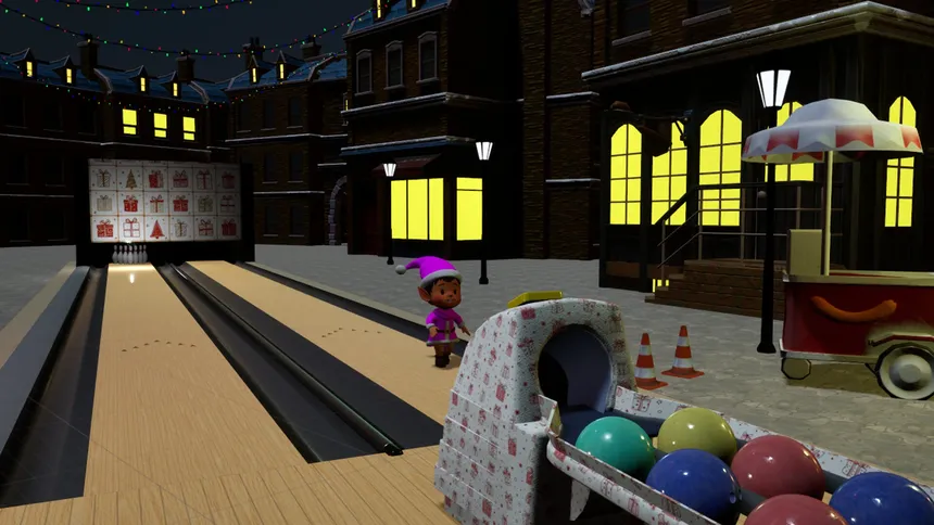 Скриншот 6 к игре Jingle Strike VR Bowling