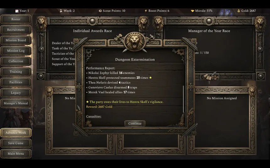 Скриншот 6 к игре Guild Manager