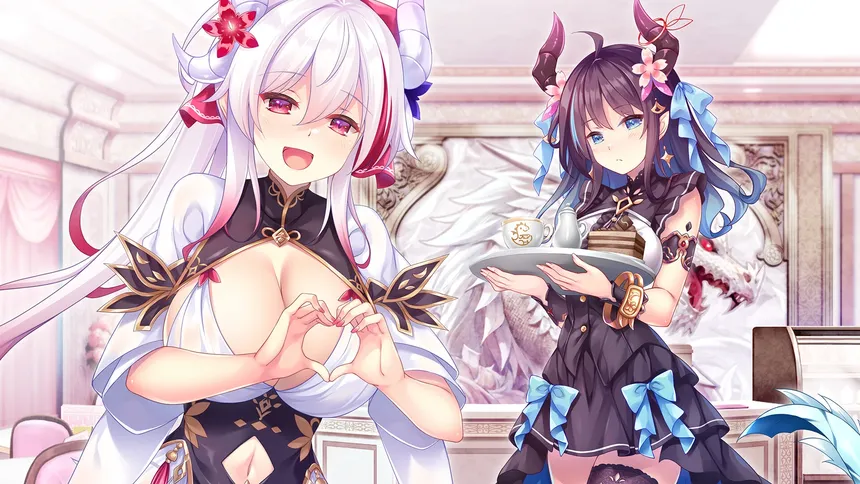 Скриншот 5 к игре Welcome to Cafe Lumière! ~A Dragon Girl Concept Cafe~
