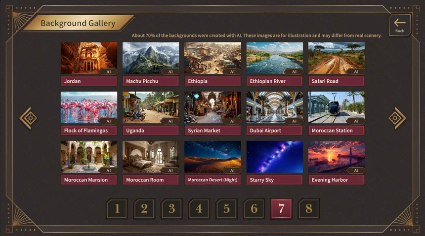 Скриншот 7 к игре 旅人物語 ～Journeys of Real People～