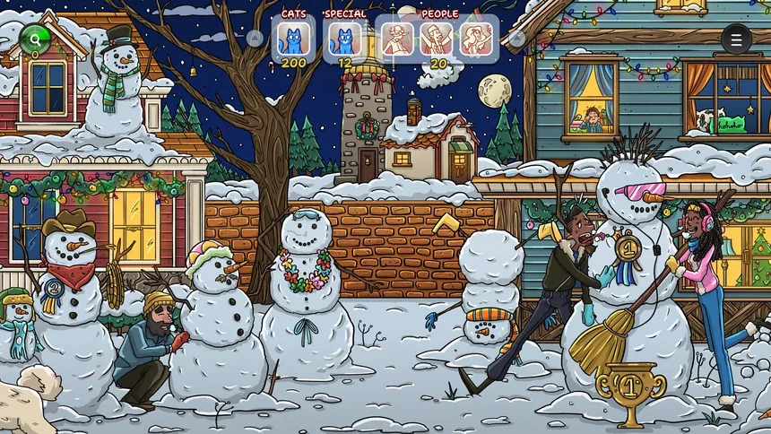 Скриншот 5 к игре Hidden Cats in Christmas