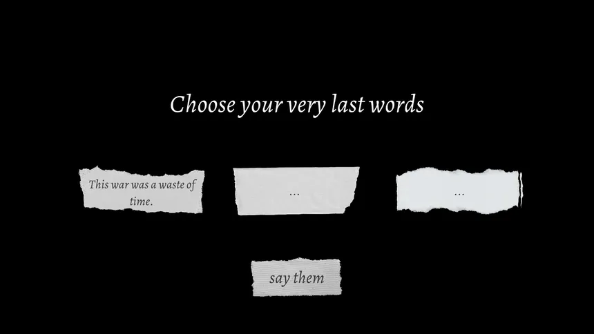 Скриншот 5 к игре Your Very Last Words