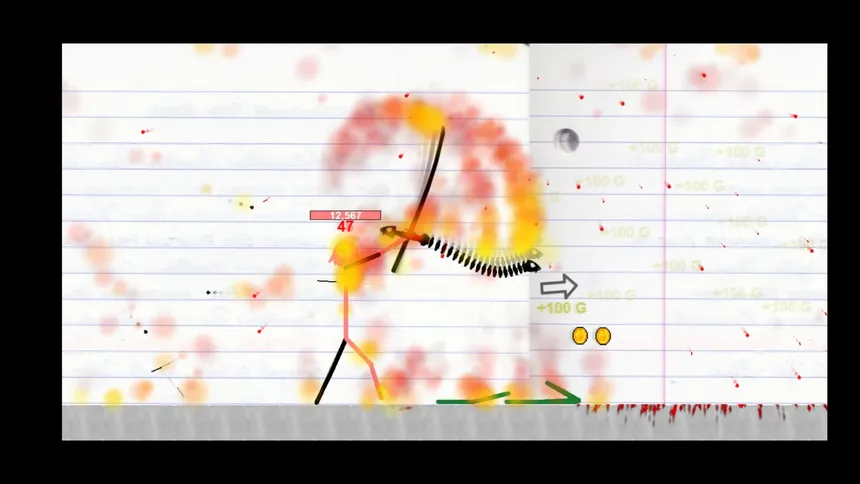 Скриншот 7 к игре Stickman Physics Battle Arena