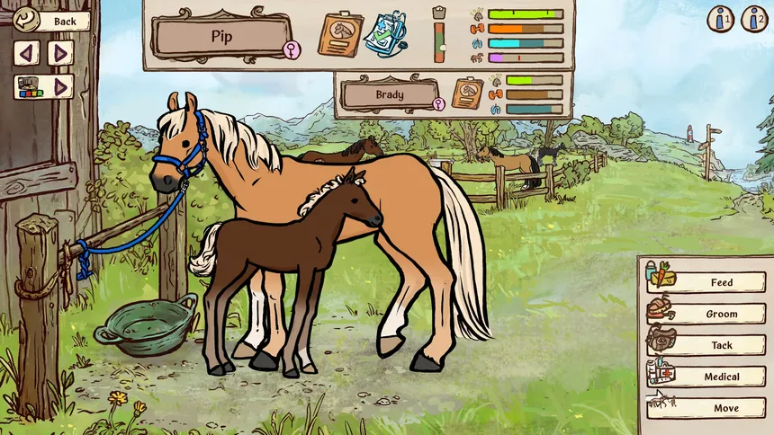 Скриншот 5 к игре Horses of Hoofprint Bay