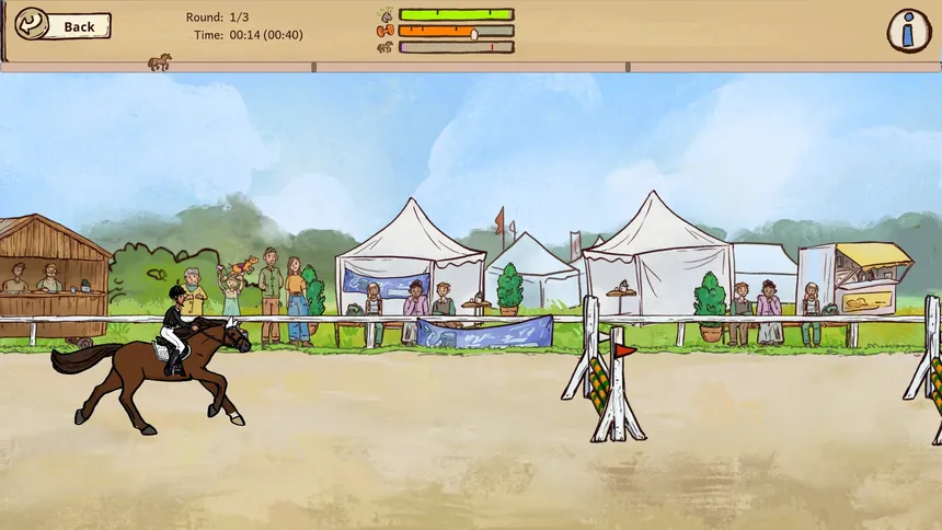 Скриншот 6 к игре Horses of Hoofprint Bay