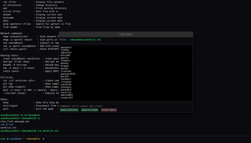 Скриншот 5 к игре HELLO HACKER