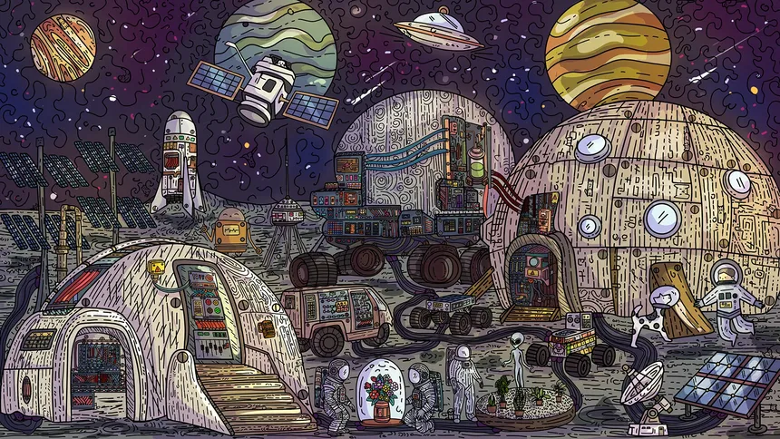 Скриншот 5 к игре 100 Moon Base Cats