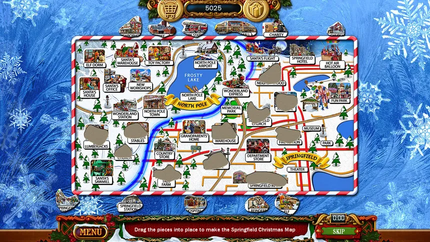 Скриншот 5 к игре Christmas Wonderland 11: Collector's Edition