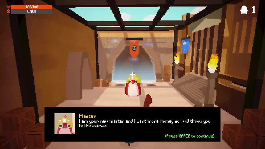 Скриншот 5 к игре Penguin Gladiators