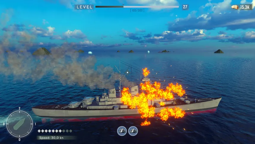 Скриншот 6 к игре SEA WAR NAVAL SUPREMACY
