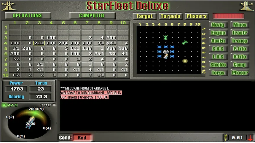 Скриншот 5 к игре Star Fleet Deluxe