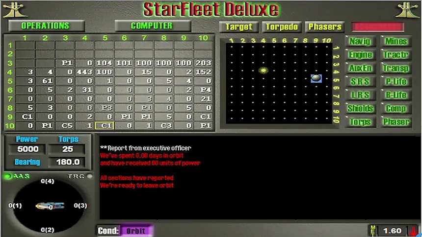 Скриншот 7 к игре Star Fleet Deluxe