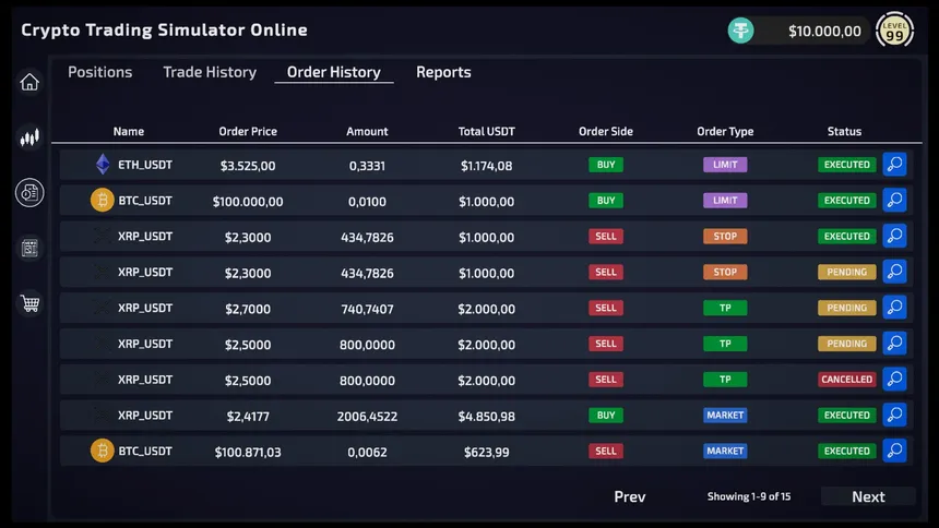 Скриншот 8 к игре Crypto Trading Simulator