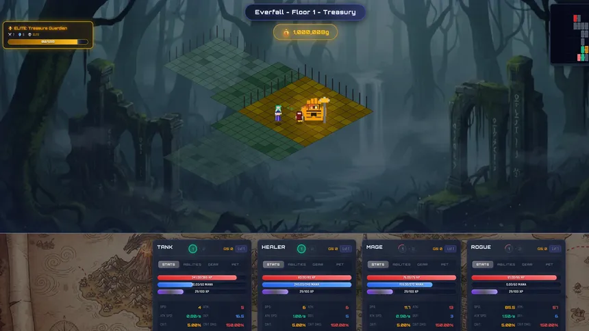 Скриншот 5 к игре Everfall: Idle Dungeon RPG