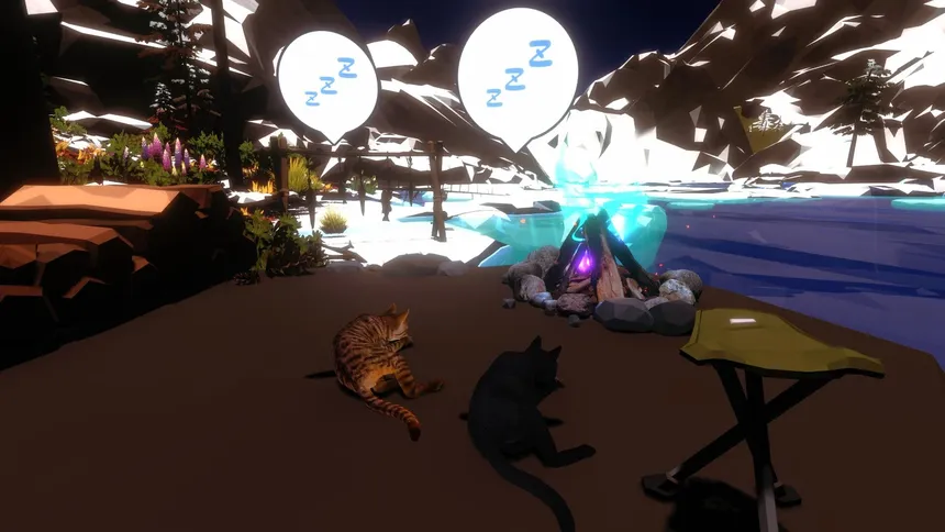 Скриншот 8 к игре Campfire with Cat