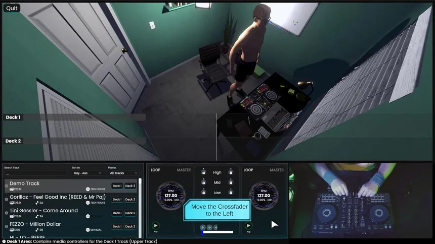 Скриншот 7 к игре DJ Life Simulator: Learn to DJ for Real